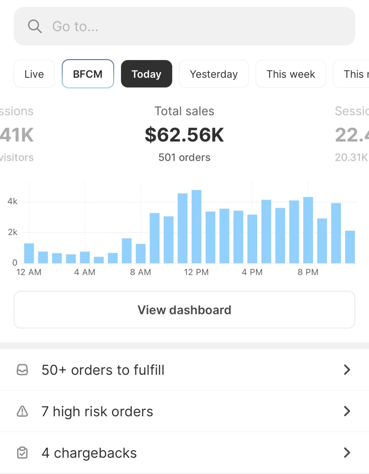 Daily Sales & Orders